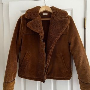 Brixton Corduroy Sherpa Jacket